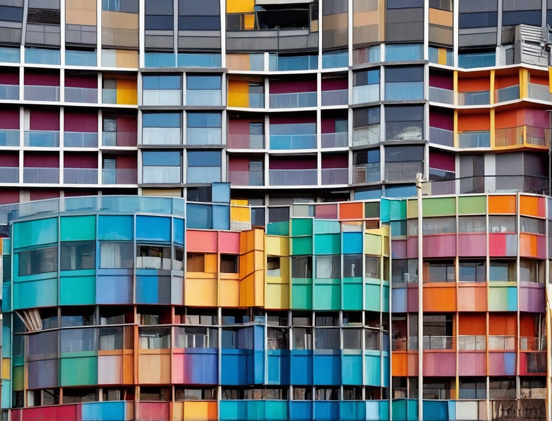 Pintura de edificios con elegancia