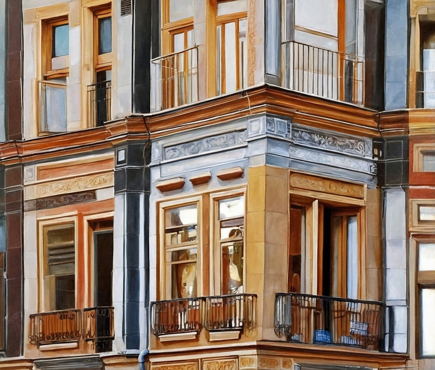 Fachadas históricas renovadas