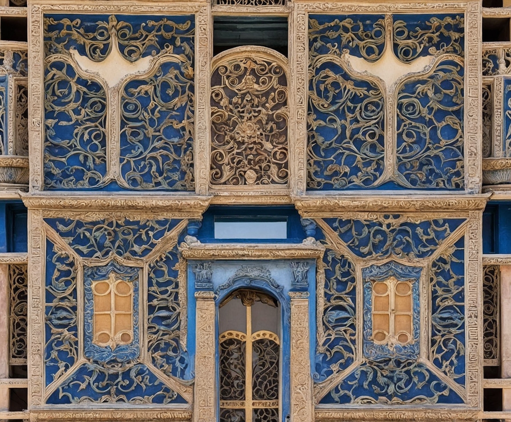 Fachada de edificio histórico renovada en Sevilla.